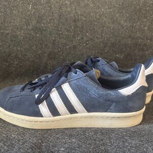 Adidas Campus 80s Collegiate Navy Cloud White Off White FZ6153 Men's 9.5